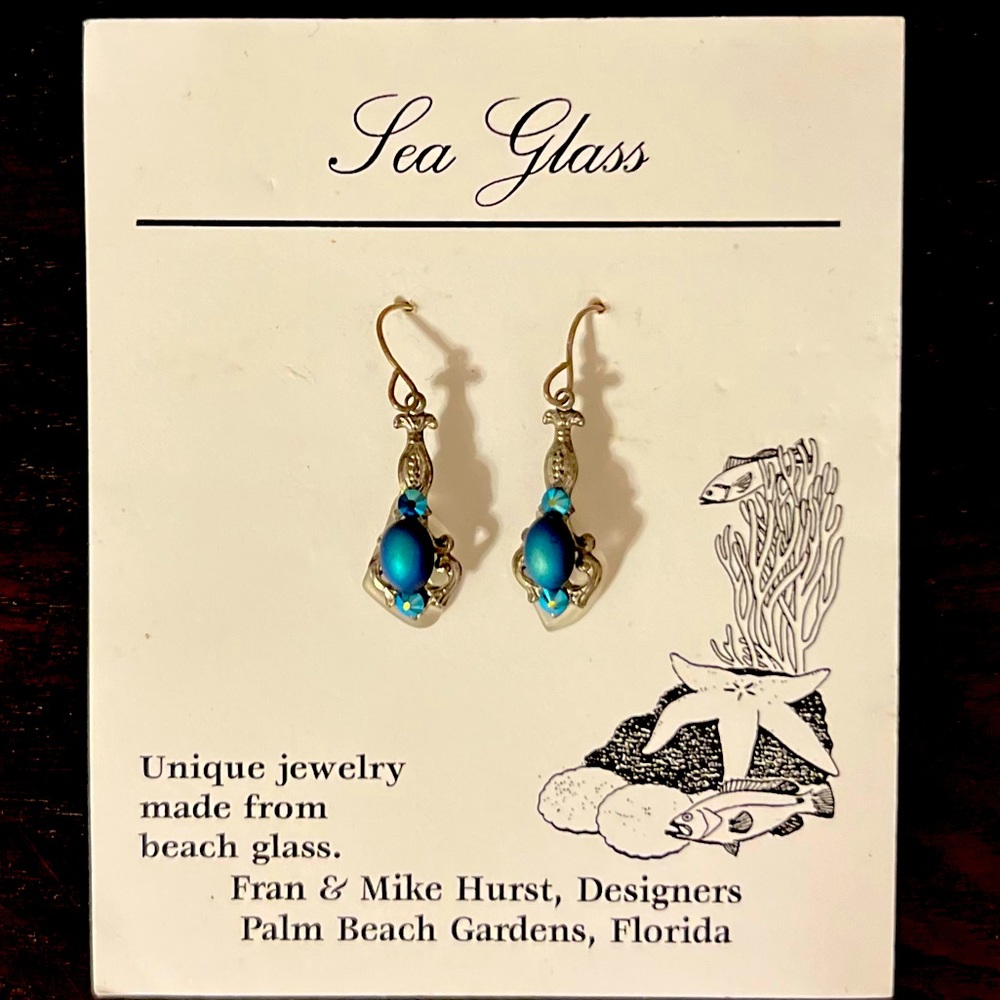 Sea Glass Earrings